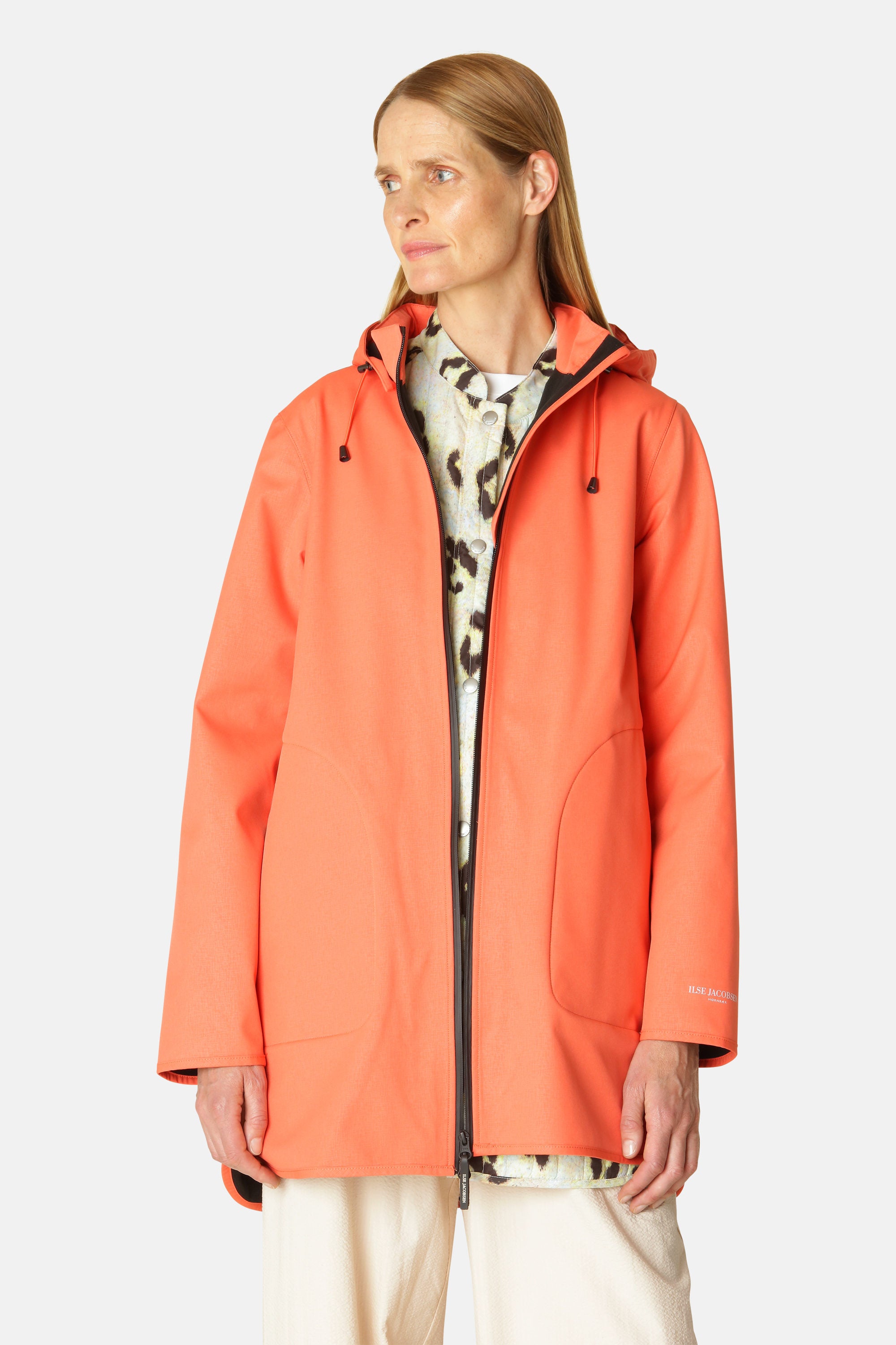 Impermeable Softshell Corte A - Hot Orange